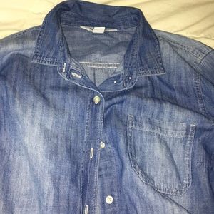 Denim Button Up Shirt 👕